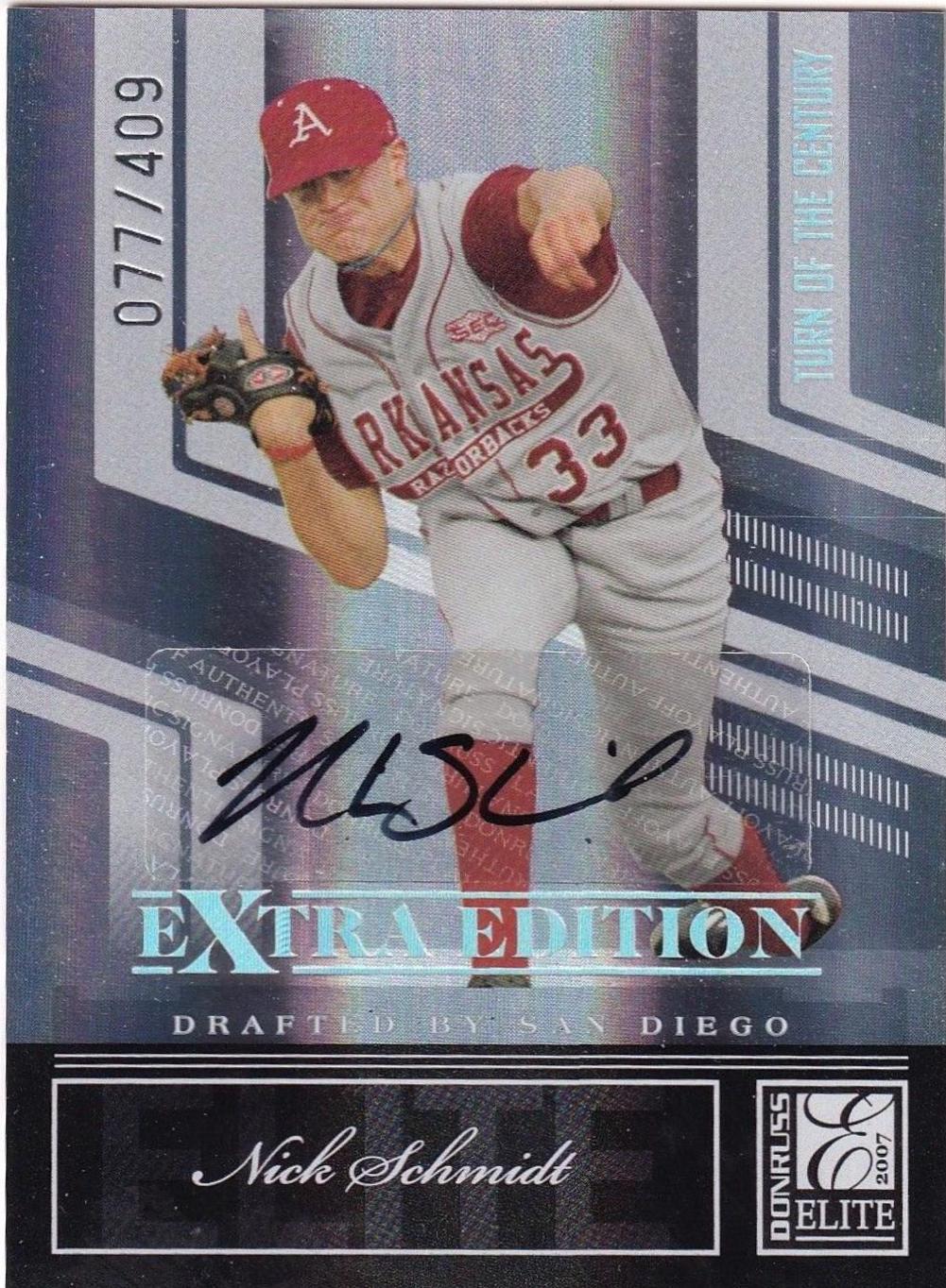 Nick Schmidt [Turn of the Century Autograph] #35