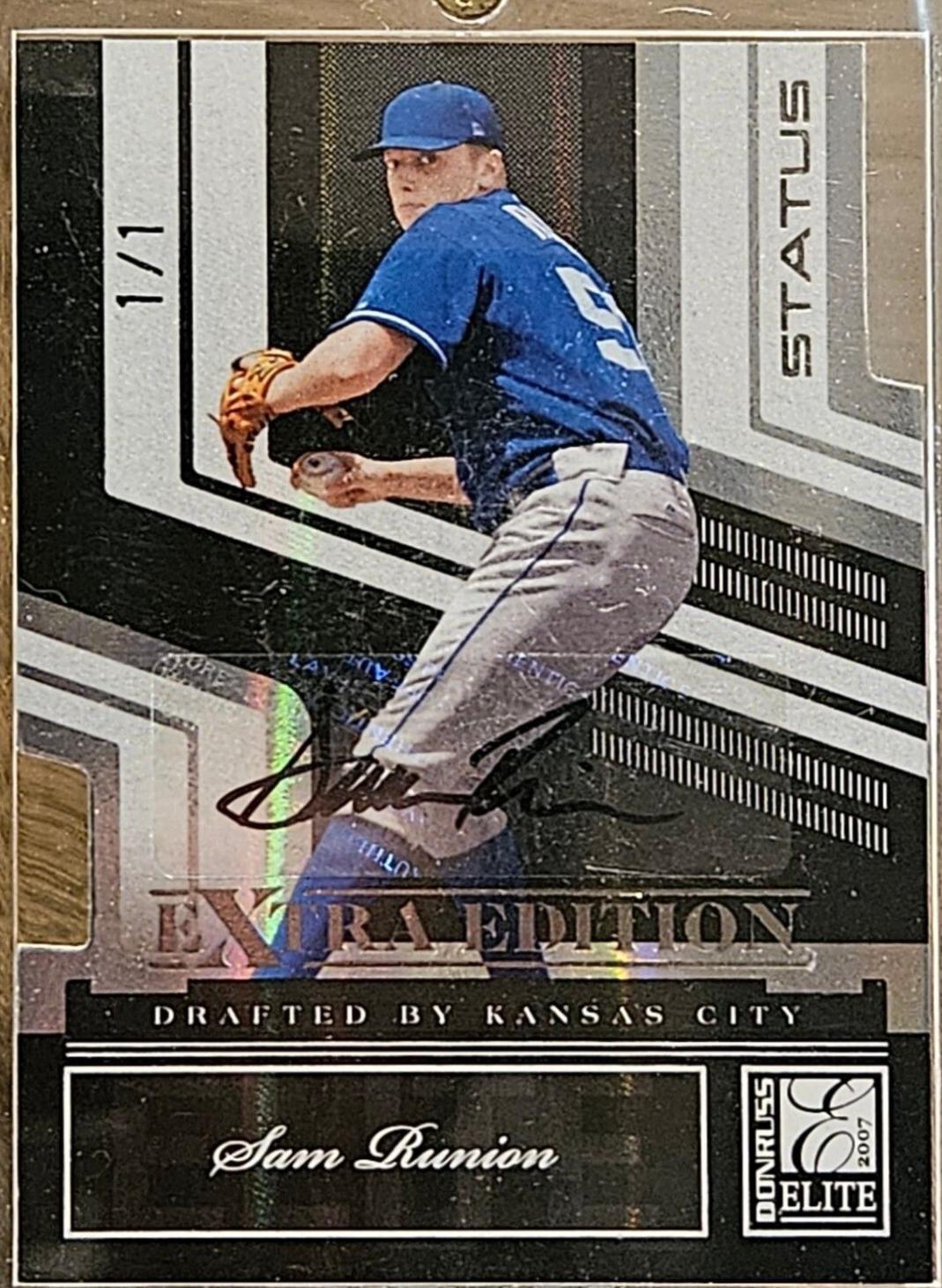 Sam Runion [Autograph Status Gold] #38