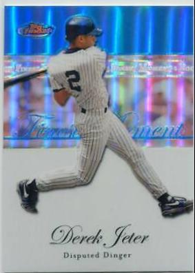 Derek Jeter [Blue Refractor] #RFMDJ