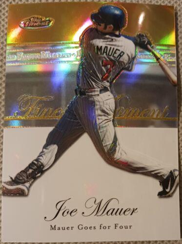Joe Mauer [Gold Refractor] #RFMJM