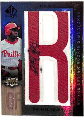 Michael Bourn [Letter Patch Autograph] #103