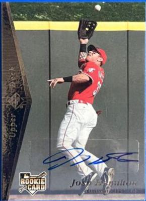 Josh Hamilton [1995 Design Autograph] #159