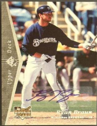 Ryan Braun [1995 Design Autograph] #153