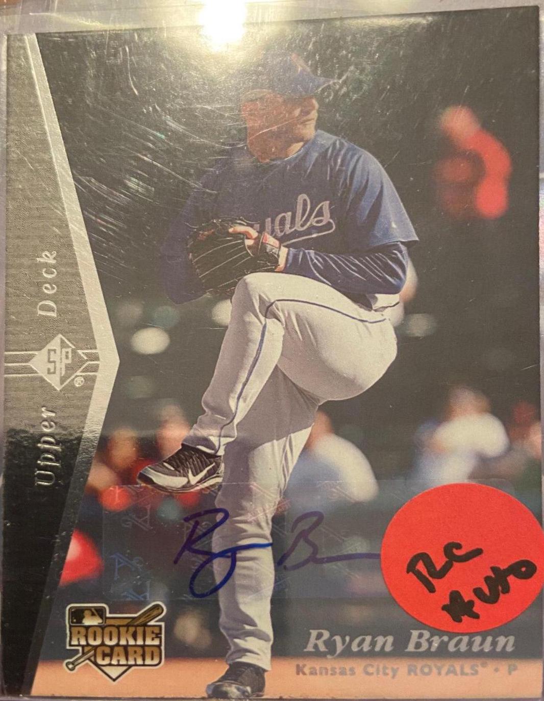 Ryan Braun [1995 Design Autograph] #157