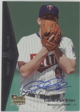 Glen Perkins [1995 Design Autograph] #179