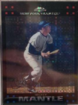 Mickey Mantle [Xfractor] #4