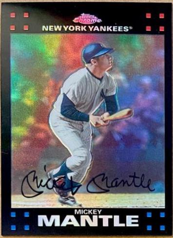 Mickey Mantle [Refractor] #4