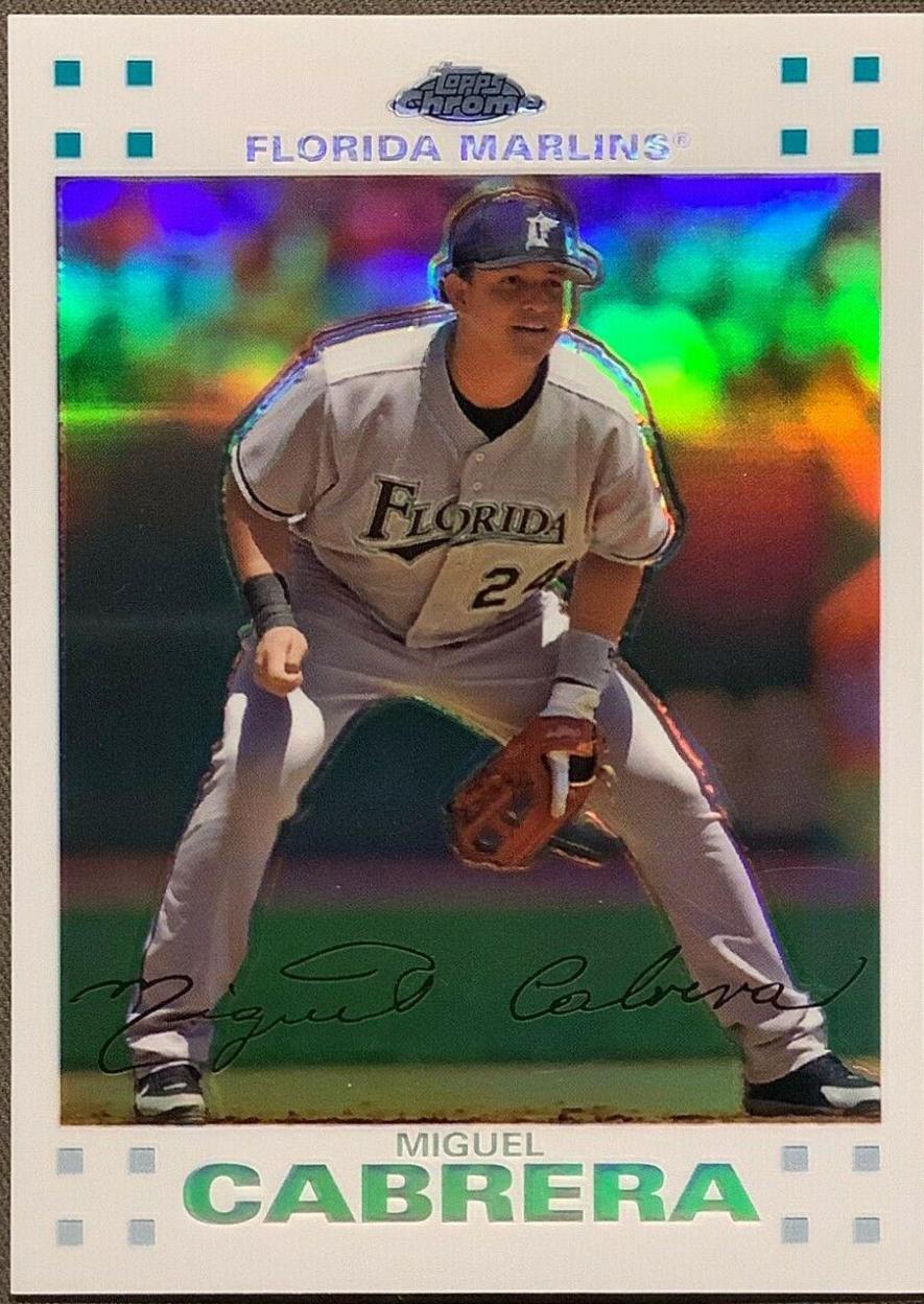 Miguel Cabrera [White Refractor] #25