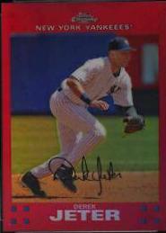 Derek Jeter [Red Refractor] #21