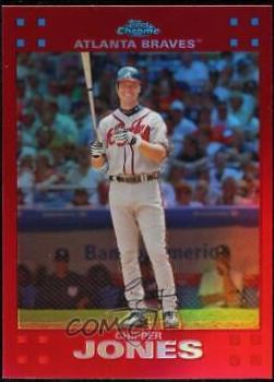 Chipper Jones [Red Refractor] #46