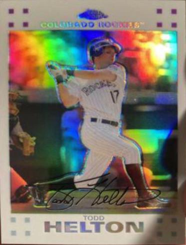 Todd Helton [White Refractor] #71