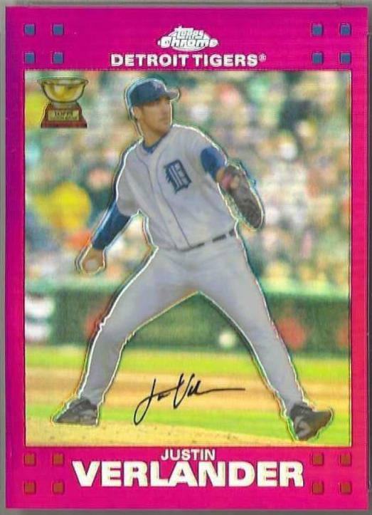 Justin Verlander [Red Refractor] #76