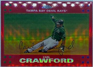 Carl Crawford [Red Refractor] #85
