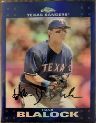 Hank Blalock [Red Refractor] #78