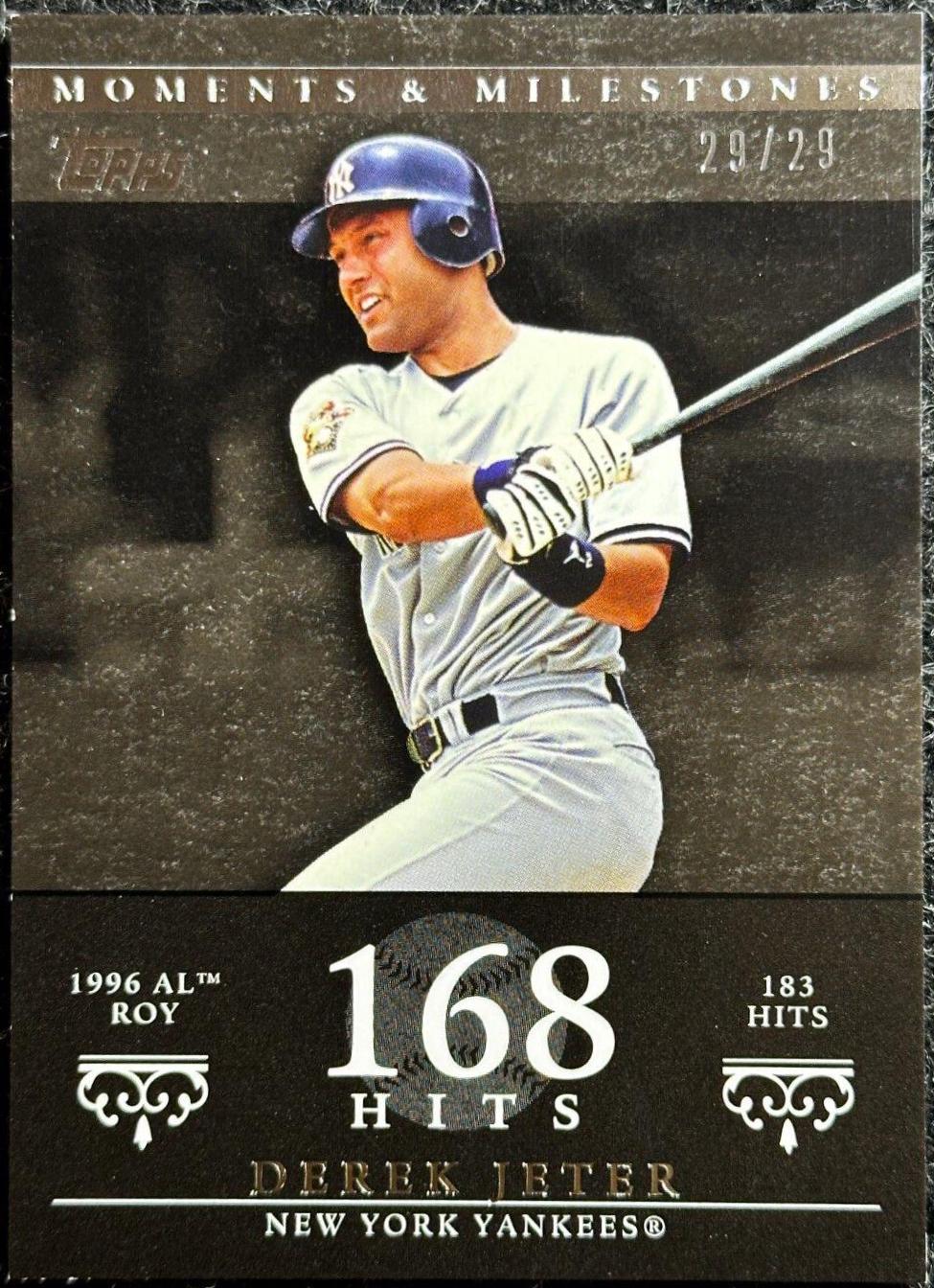 Derek Jeter [168 Hits Black] #83