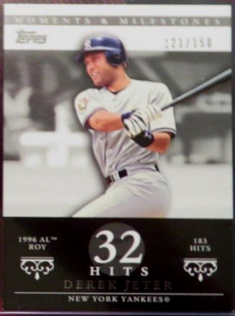 Derek Jeter [32 Hits Black] #83