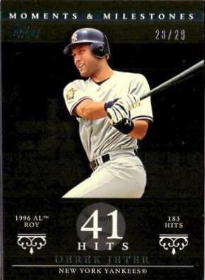 Derek Jeter [41 Hits Black] #83