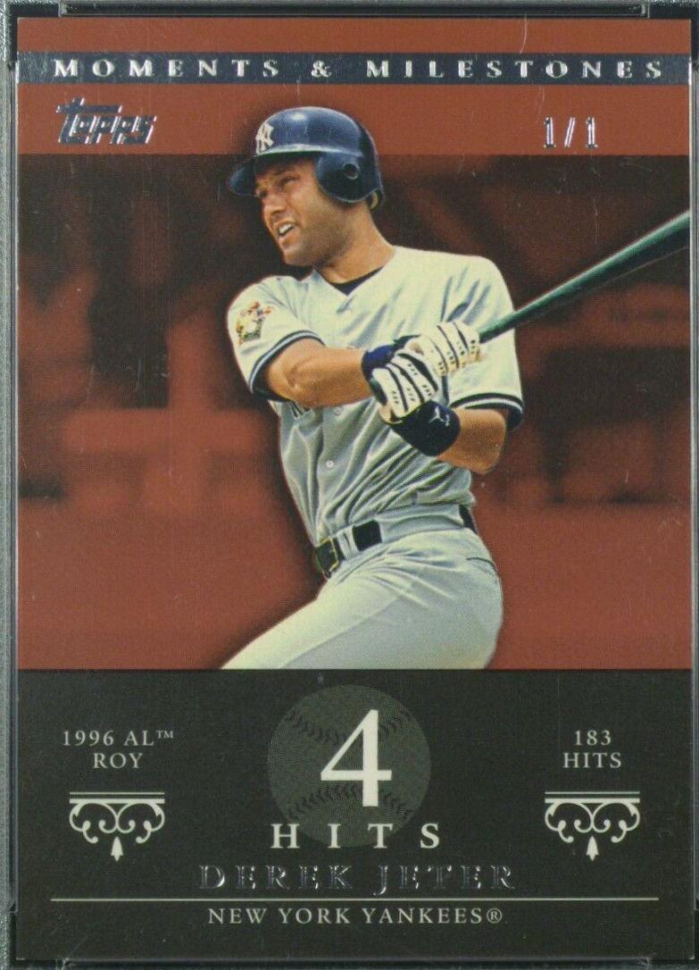 Derek Jeter [7 Hits Black] #83