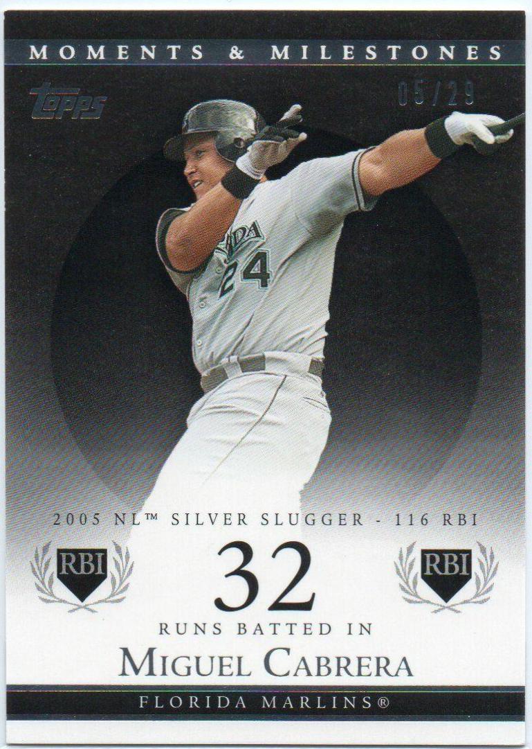 Miguel Cabrera [32 RBI] #110