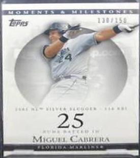 Miguel Cabrera [25 RBI] #110