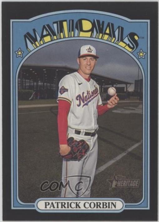 Patrick Corbin [Black Border] #398