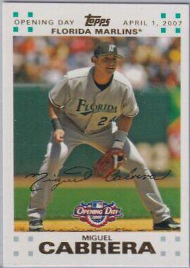 Miguel Cabrera [Gold] #58