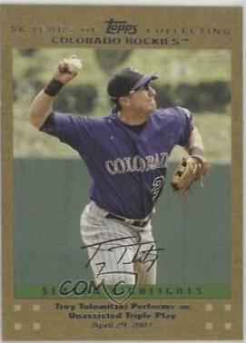 Troy Tulowitzki [Gold] #UH209