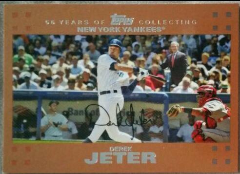 Derek Jeter [Bush, Mantle Copper] #40