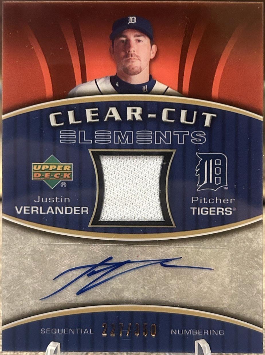 Justin Verlander [Silver] #CCE-JV