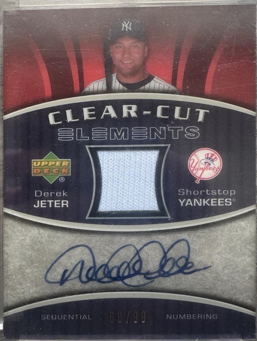 Derek Jeter [Silver] #CCE-DJ