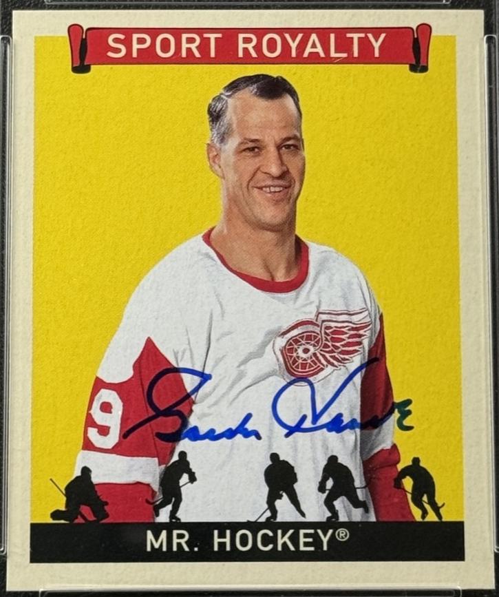 Mr. Hockey [Autograph] #SR-GH