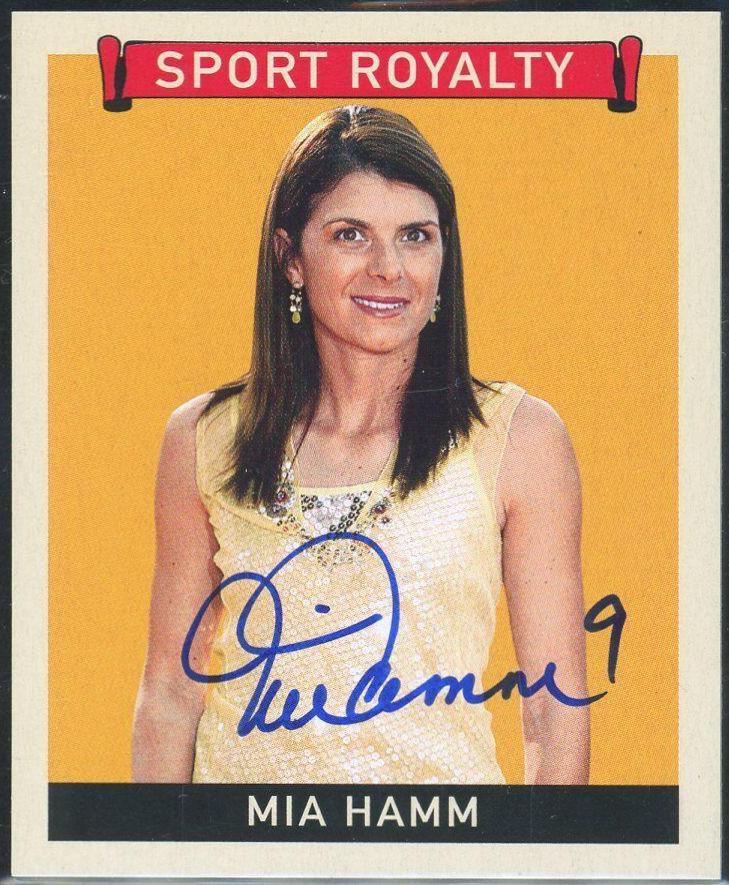 Mia Hamm [Autograph] #SR-MH