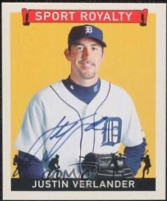 Justin Verlander [Autograph] #SR-JV