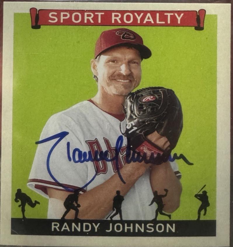 Randy Johnson [Autograph] #SR-RJ
