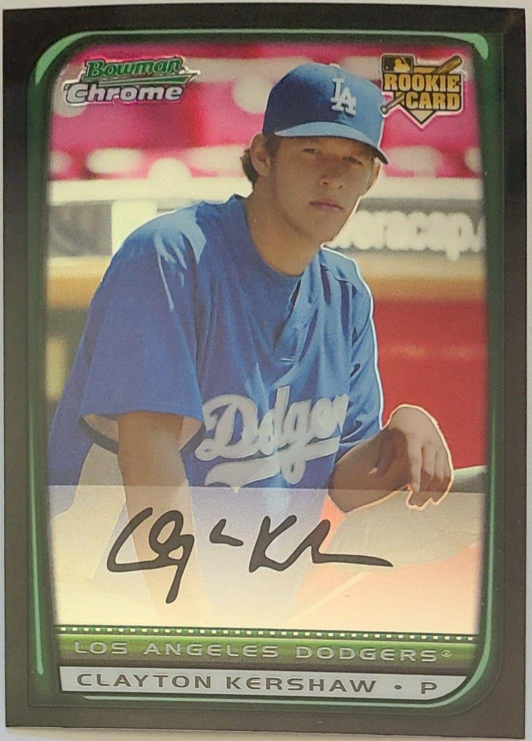 Clayton Kershaw [Autograph] #BDP26