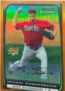 Max Scherzer [Orange Refractor] #BDP33