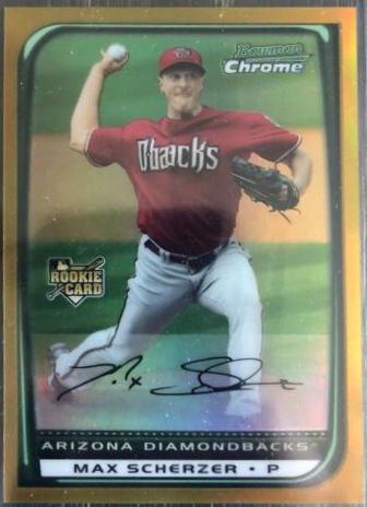 Max Scherzer [Gold Refractor] #BDP33