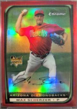 Max Scherzer [Red Refractor] #BDP33