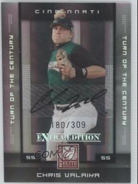 Chris Valaika [Autograph Aspirations] #20