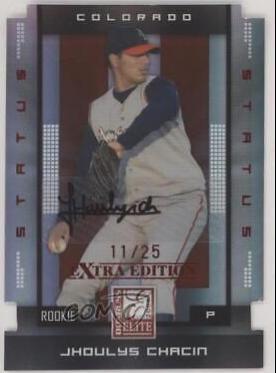 Jhoulys Chacin [Gold Status Autograph] #131