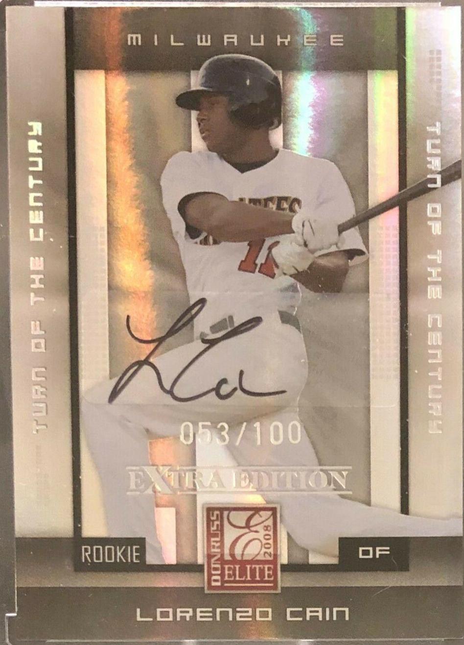 Lorenzo Cain [Turn of the Century Autograph] #144