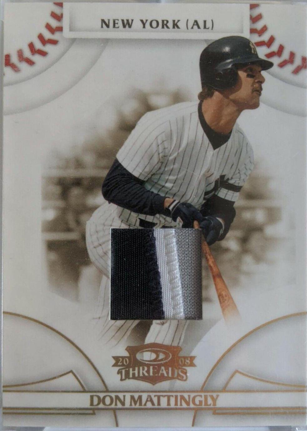 Don Mattingly [Jersey Silver] #35