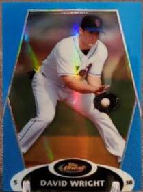 David Wright [Blue Refractor] #50