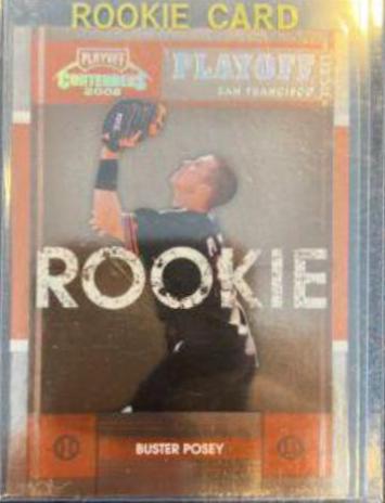 Buster Posey [Playoff Ticket] #63