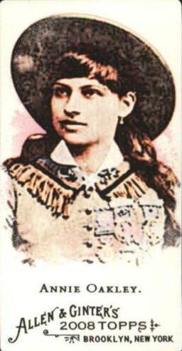 Annie Oakley [Mini Black Bordered] #137