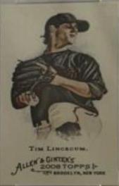 Tim Lincecum [Mini Allen & Ginter Back] #201