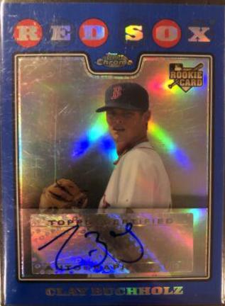 Clay Buchholz [Autograph Blue Refractor] #229