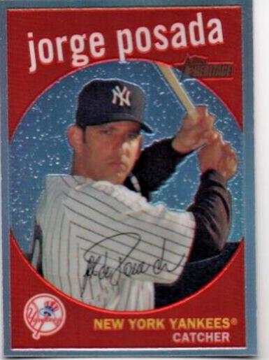 Jorge Posada [Black Border Refractor] #C14