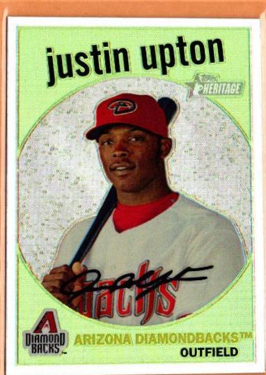 Justin Upton [Black Border Refractor] #C10