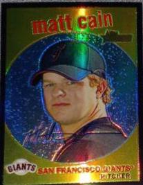 Matt Cain [Black Border Refractor] #C62
